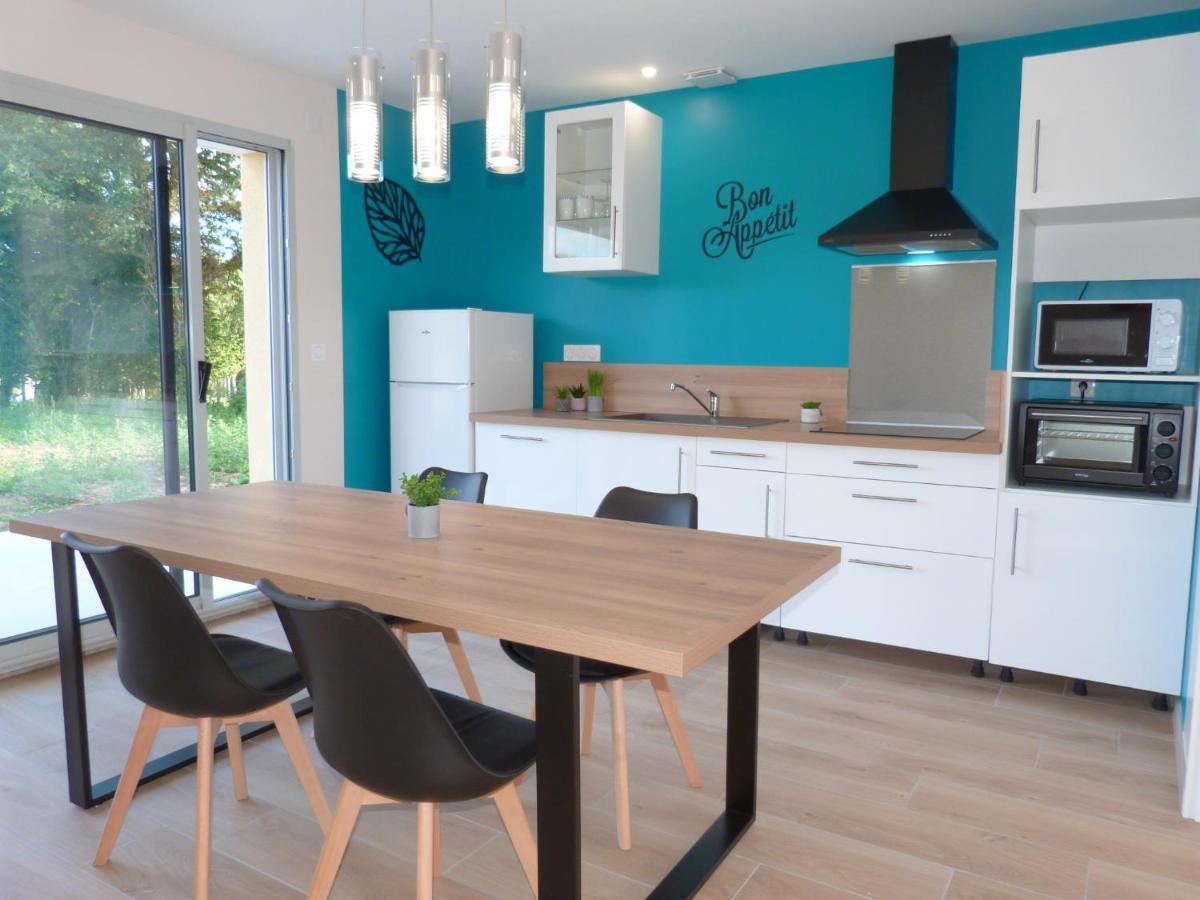 Lumineuse Maison Neuve, Cosy,67M², 2 Chambres/6 Couchages 1Km Lac, 200M Du Bourg. Vue Paisible, Sur La Nature Saint-Pardoux-lʼOrtigier Eksteriør bilde